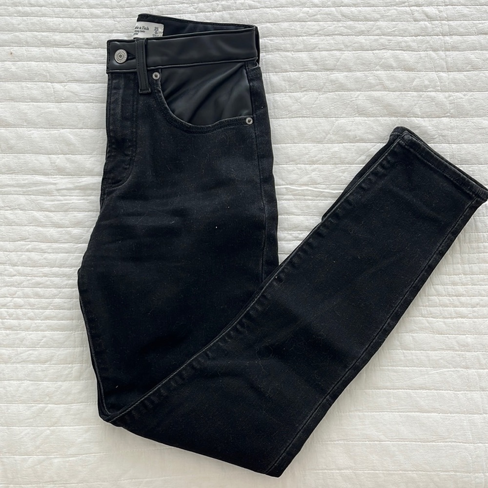 Abercrombie Curve Love Ultra High Rise Skinny